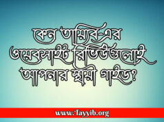 কেন তায়্যিব-এর ওয়েবসাইট রিভিউগুলোই আপনার স্থায়ী গাইড?